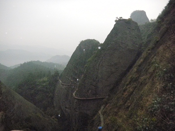 巍峨的崀山风景
