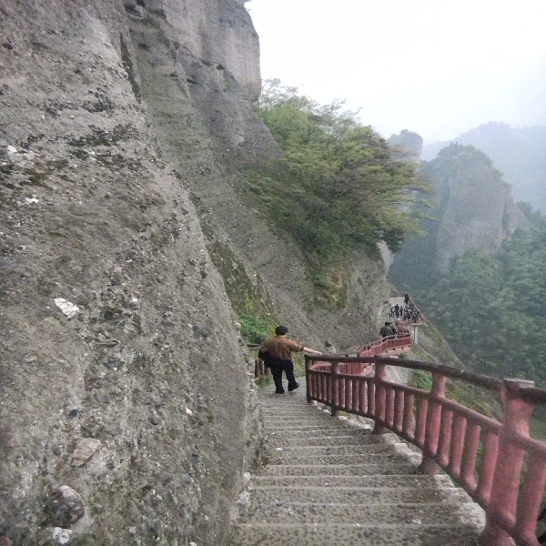 险峻的崀山