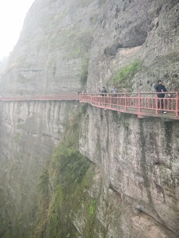 险峻的崀山